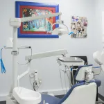 dental chair and equipment