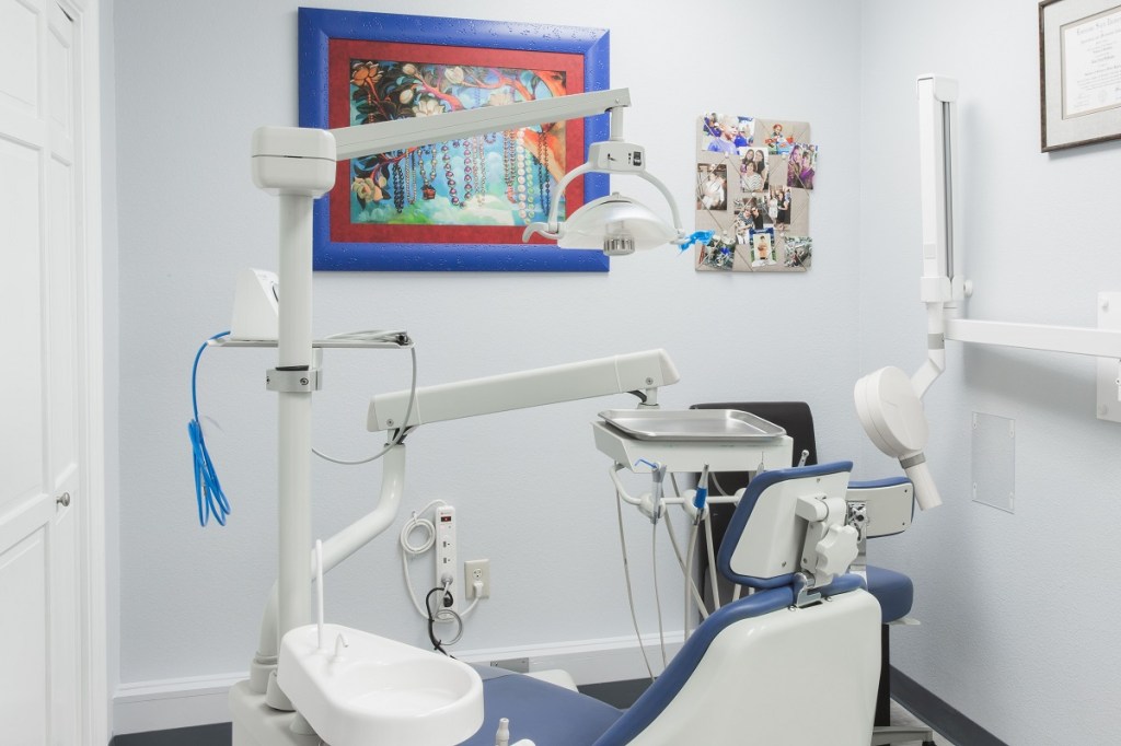 dental chair and equipment