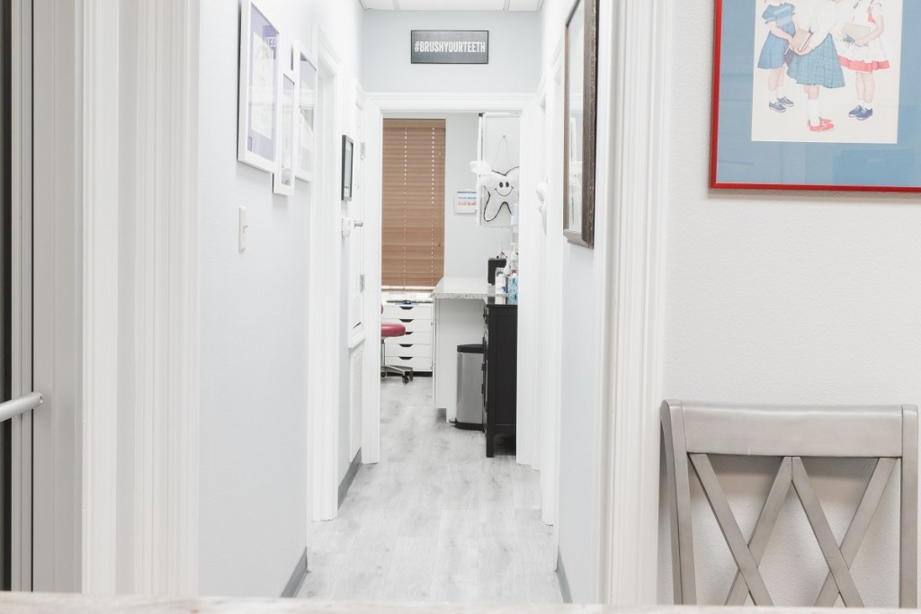 Doorway into the office
